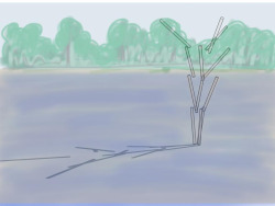 WATERSPOUT steel sculpture